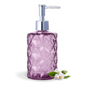 Dispenser de Vidro para Sabonete Líquido 330ml Álcool Gel Banheiro e Lavabo – Dolce Home